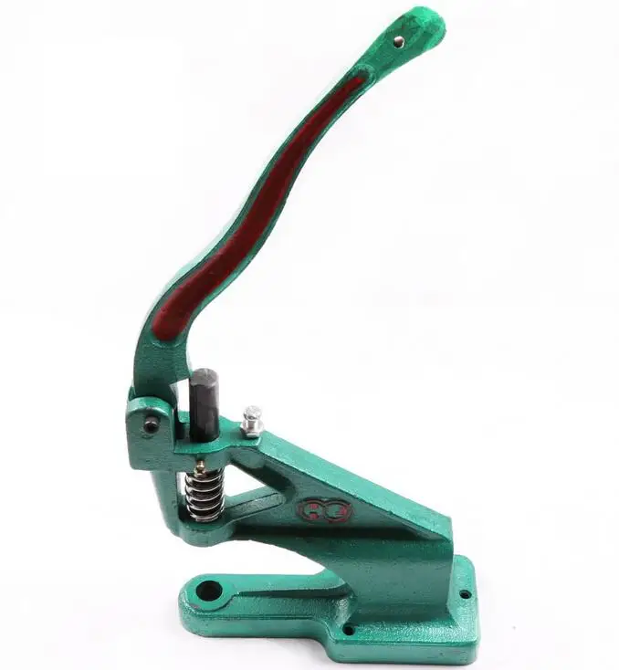 Metal Manual Grommet Machine Hand Press Eyelets Spot Snap Button Punch