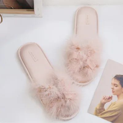 GKTINOO/Коллекция года; удобные Вьетнамки; женская домашняя обувь; женские тапочки с открытым носком; Домашние шлепанцы; теплая женская обувь - Цвет: Розовый