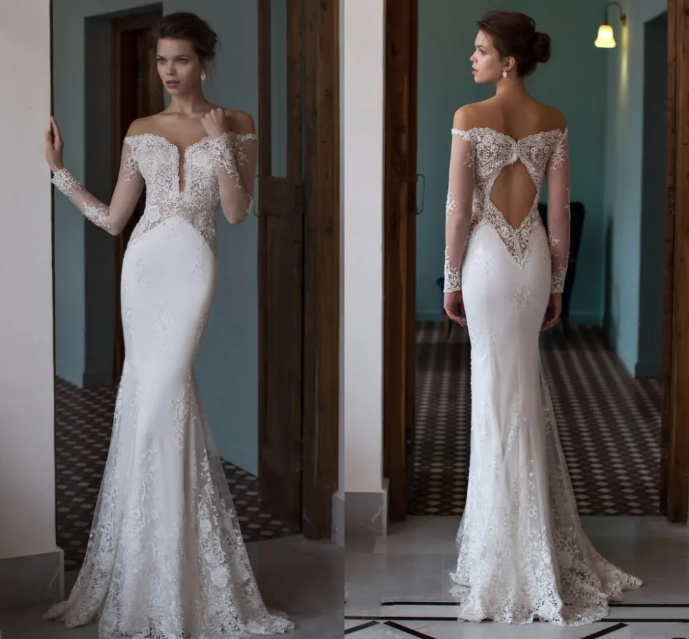 Simple Mermaid Beach Wedding Dresses Carley Connellan