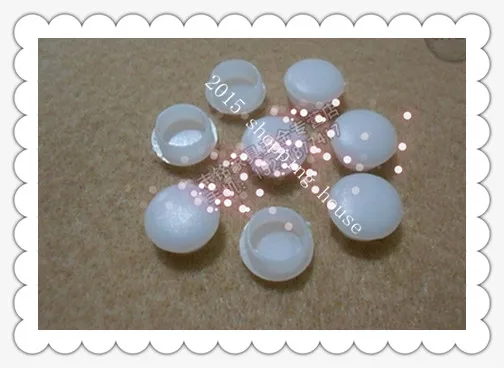 

Furniture accessories plastic lid plug cap furniture / cabinet / three eccentric wheel cover one connector screw hole white cap