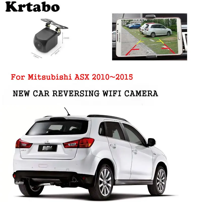  Car wireless rear camera For Mitsubishi ASX 2010~2015 car Night Vision reversing HD cam CCD night v