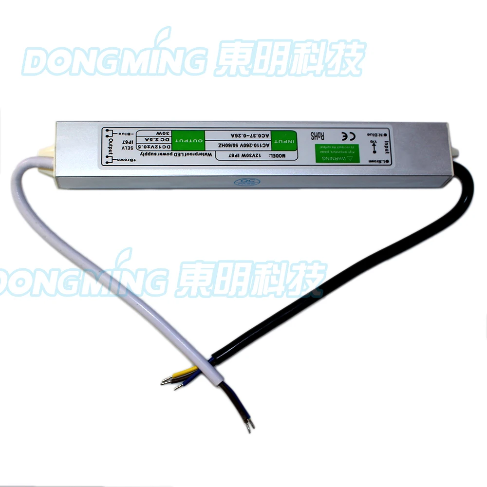 Details about   Outdoor Waterproof Transformer Power Supply Adapter LED Light Driver AC-DC F1 