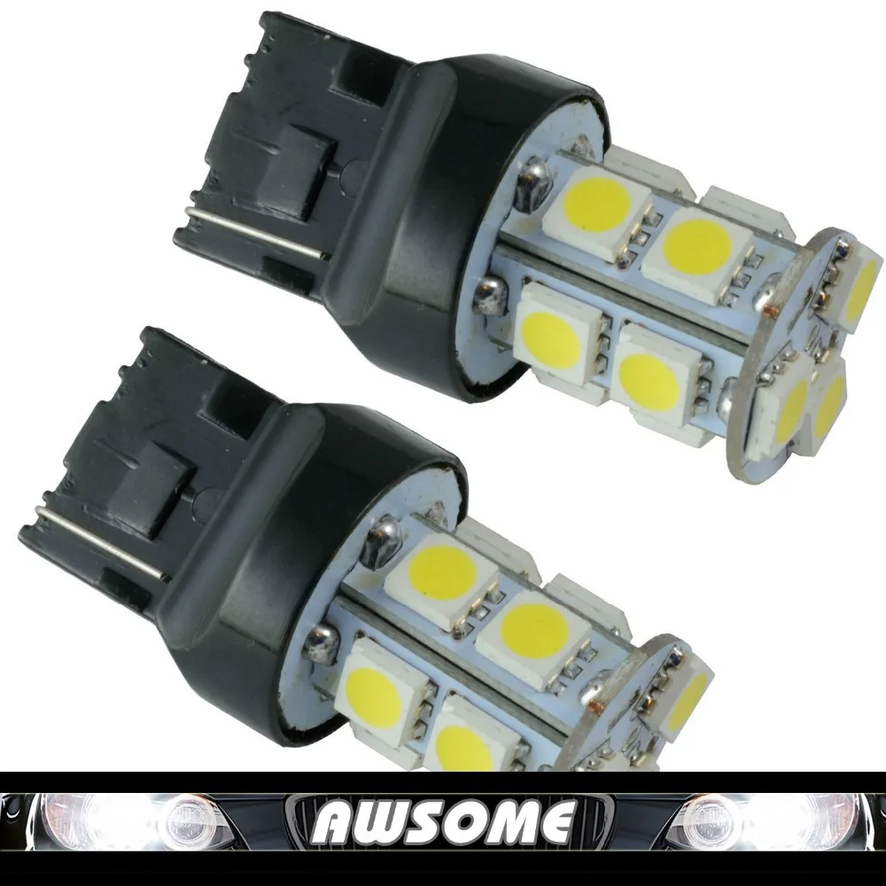 4x 3157 3156 LED Car Auto Brake Backup Tail Stop Turn Light Dual