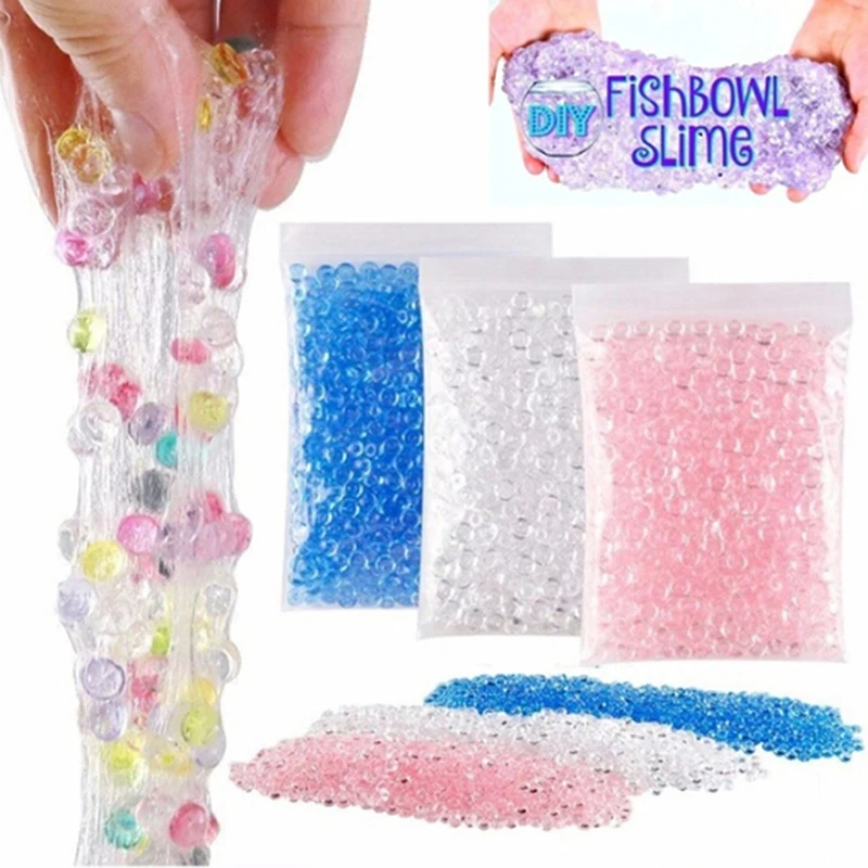 DIY Новинка головоломки шарик Slime игрушка осадка грязи светильник глины Цвет Снег