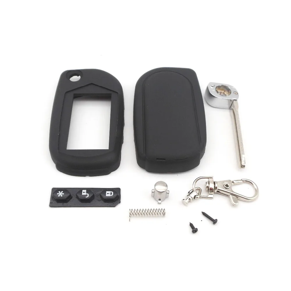 

New arrival case for Starline A91 A61 B9 B6 uncut blade fob case cover A91 folding car flip remote free shipping