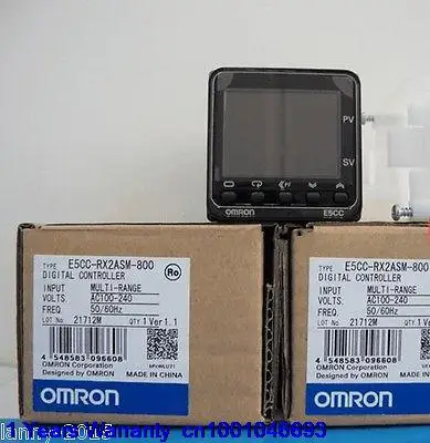 

DHL/EUB 4 Pcs New Original for OMRON Temperature Controller E5CC-RX2ASM-800 100-240 VAC 015-17