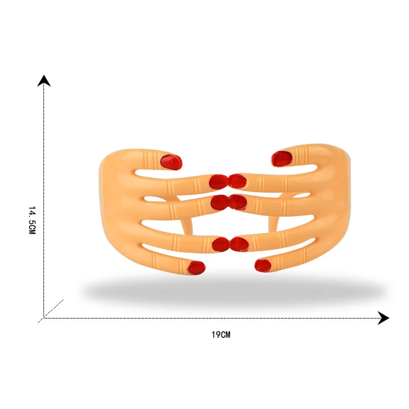 Забавные очки в форме пальцев на Хэллоуин, маска для глаз, руки, реквизит, карнавальный костюм, очки, вечерние украшения