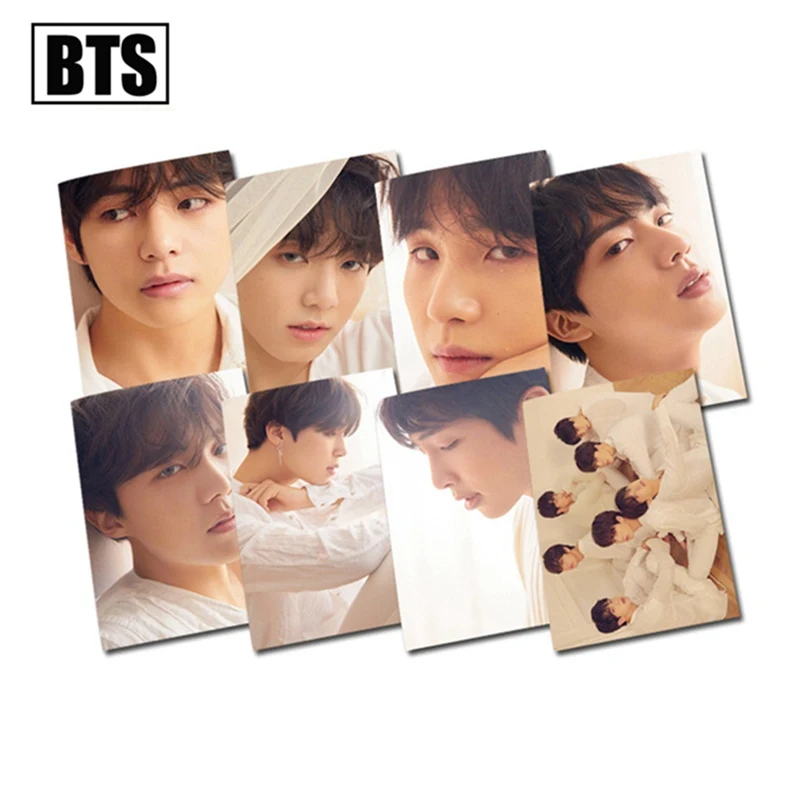 

K-pop BTS Bangtan Boys LOVE YOURSELF Same Style Notebook JIN V JIMIN Cover Notebook School Office Supply Fans Gift