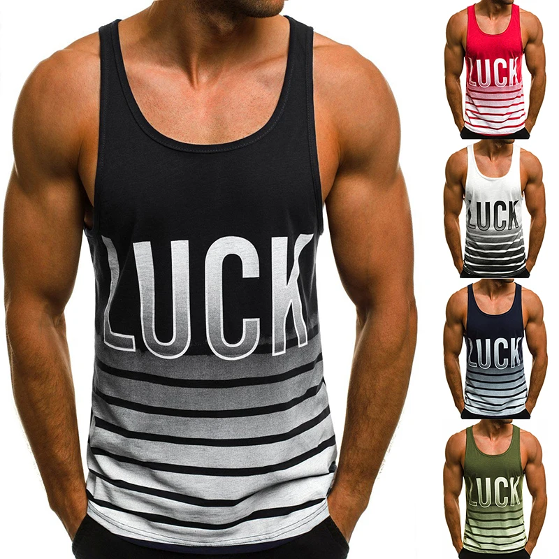 

Muscleguys Cotton Gyms Tank Tops Men Sleeveless Tanktops For Boys Bodybuilding