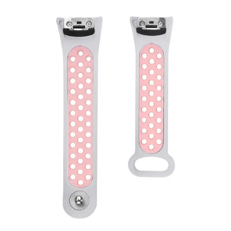 

Silicone Porous Breathable Smart Watch Band Wearable Bracelet Strap Smart Parts for Samsung Gear Fit2/Fit2 Pro