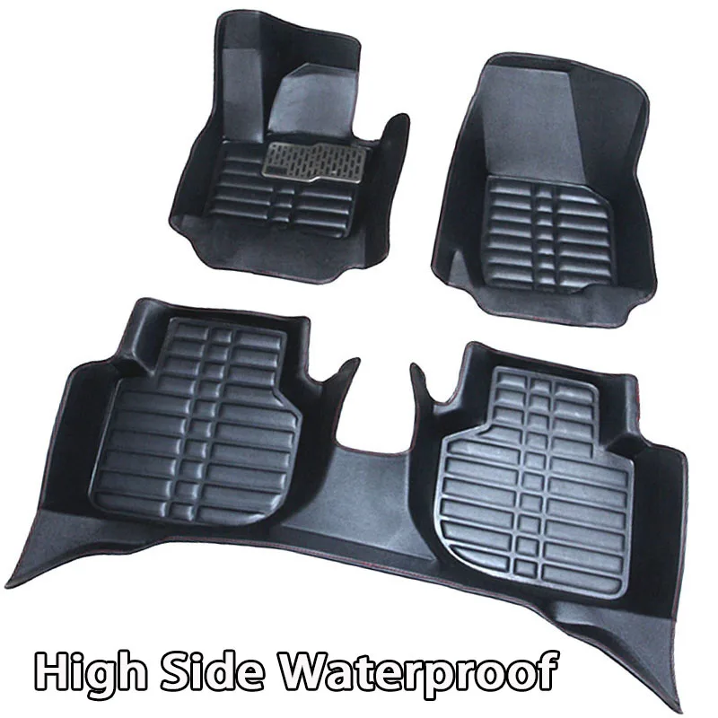 

SUNNY FOX Car floor mats for Cadillac CTS XTS SRX SLS Escalade 5D car-styling all weather carpet floor liner