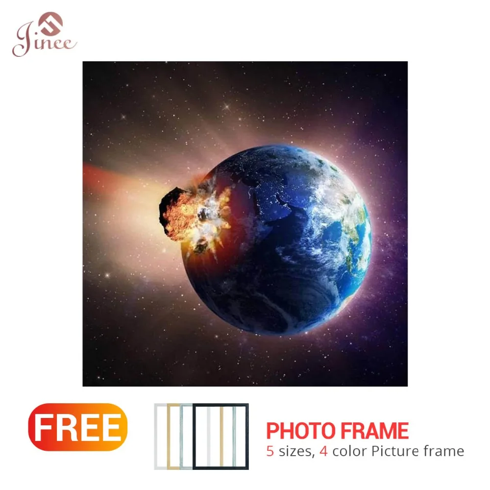 

DIY 5D Earth Aerolite Diamond Painting Diamond Embroidery Universe Cross Stitch Resin Diamond Mosaic Picture Wall Decor gift