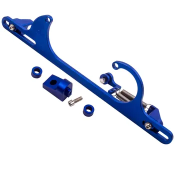 

Blue Throttle Cable Carb Bracket Carburetor Fits for Holley 4150 4160 350 SBC