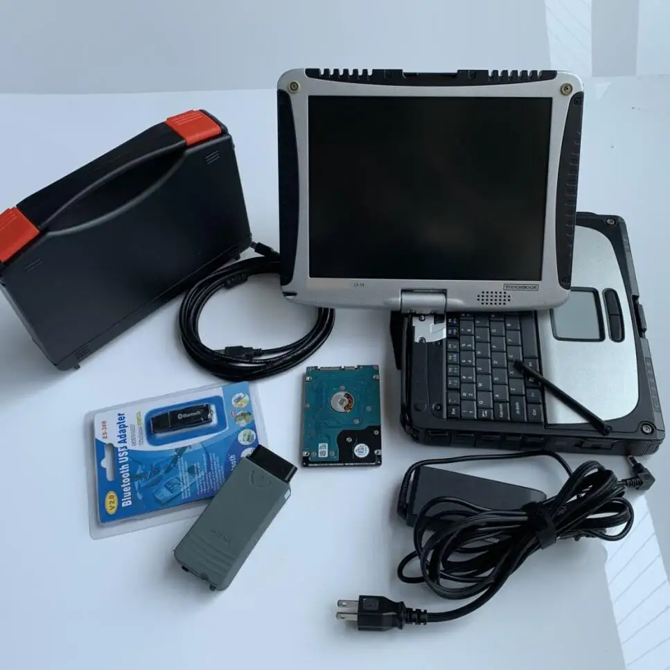 Vas5054a odis 5,13 oki usd bluetooth полный чип, установленный в ноутбуке cf19 готов к использованию для audi v/w диагностический инструмент сканирования