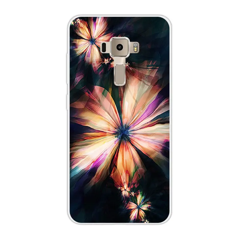 Для Coque ASUS Zenfone 3 ZE520KL чехол для телефона 5,2 дюйма лев тигр задняя крышка Мягкий силиконовый принципиально для ASUS Zenfone 3 ZE520KL Shell - Цвет: 36