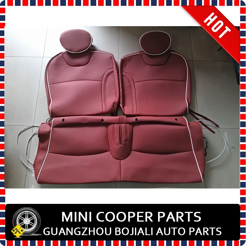 mini cooper Red Color Seat Cover-1