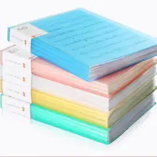 Маленькая свежая презентационный проспект a4 Держатель для документов коллекция досок информация офиса и школы, Корея, 20 Вт, 30 Вт/40/60/80 страниц