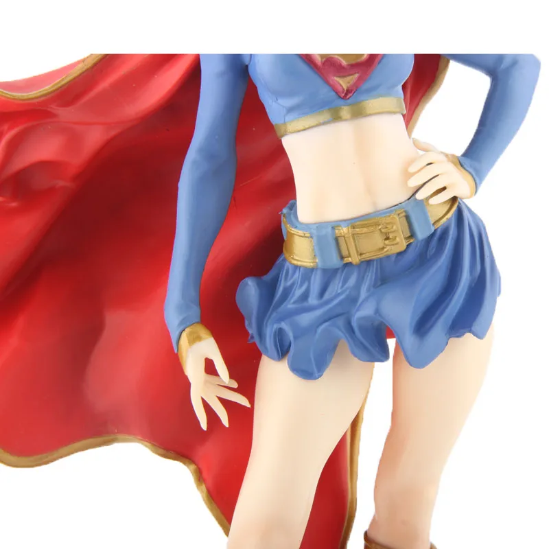 DC Comics Bishoujo Вселенная Супергерл фигурка Kotobukiya полная коллекционная игрушка 21 см