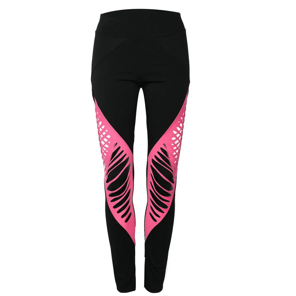 

Sport Leggings Yoga Pants Women Gym Mujer Elastic Leggings Fashion Summer Sports Femme Fitness Workout ropa deportiva mujer gym