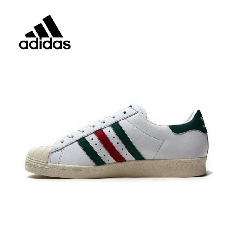 

Original New Arrival Official Adidas SUPERSTAR 80s Mens & Womens Skateboarding Shoes Sneakers