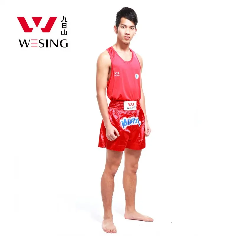 Мужские спортивные костюмы Wesing Muay Thai футболка и шорты большого размера|muay thai