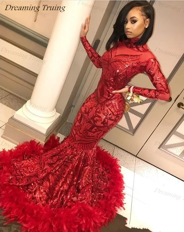 Black Girls Graduation Prom Dresses 