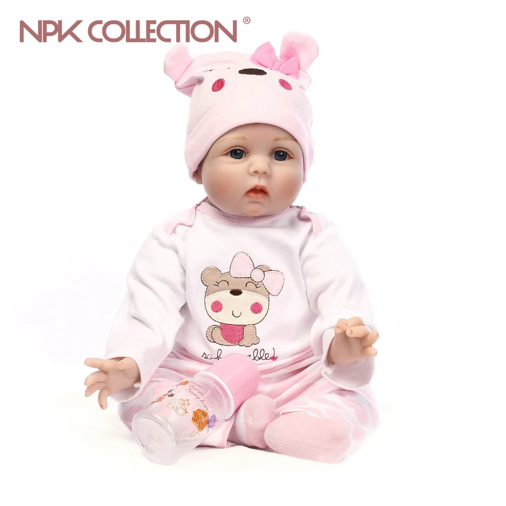 Кукла для девочек NPKCOLLECTION силиконовая виниловая кукла детей игрушки игр подарок