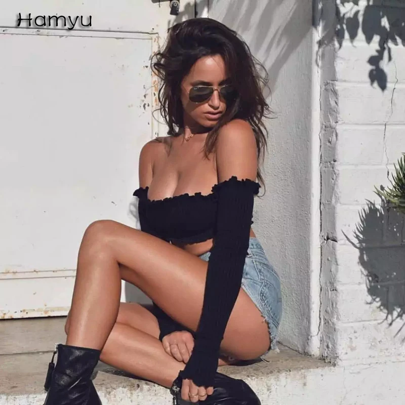 

Free shipping HOT 2017 New Women Sexy Bralette Bustier Crop Top Black Cropped Blusas Vest Halter Tank Tops Camisole haut femme