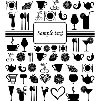 

Drinkware cup Fruit Cutting Dies frames metal steel cut dies DIY Scrapbook Album Paper Card Cutting Dies Stencil for card Crafts