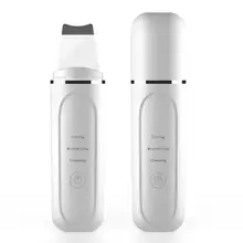 Ultrasonic Skin Scrubber  Facial & Body Exfoliator Scrub Comedone Extractor & Blackhead Remover for Salon Home Beauty Tool