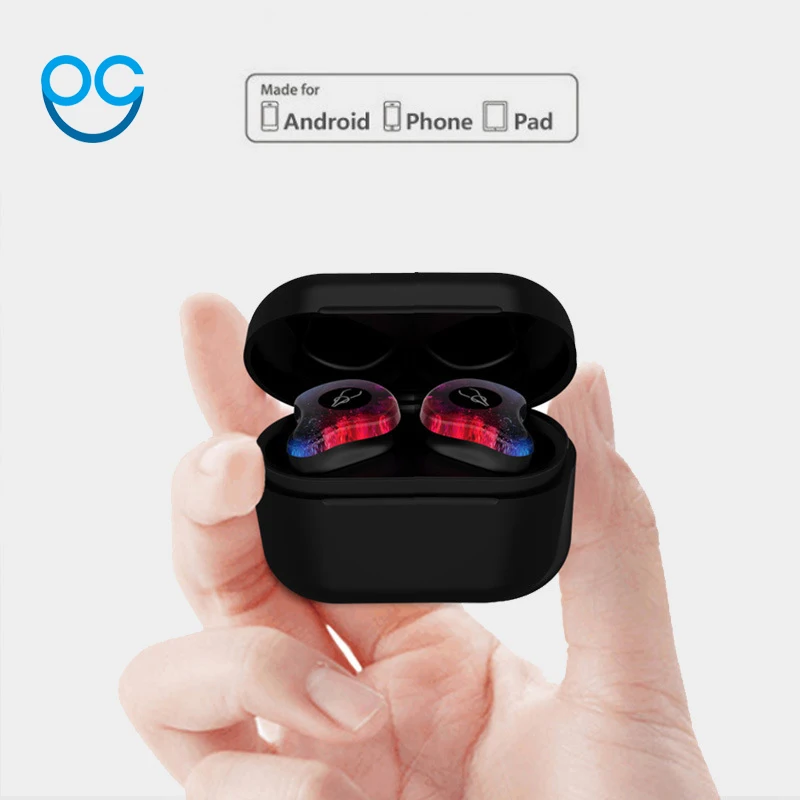 

OGV New Mini BLuetooth Earphone Port Cordless Wireless Earbuds Stereo in ear Bluetooth 5.0 Waterproof Wireless ear buds Earphone