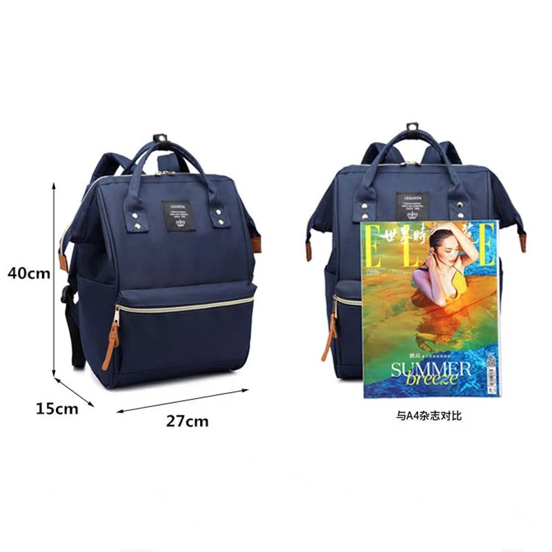 Lequeen сумка для подгузников рюкзак для мамы и ребенка многофункциональный водонепроницаемый влажный мешок большая емкость детская дорожная сумка