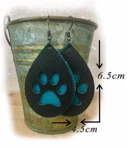  Cat claw earrings cutting dies 2019 new die cut &wooden dies Suitable for common die cutting machin