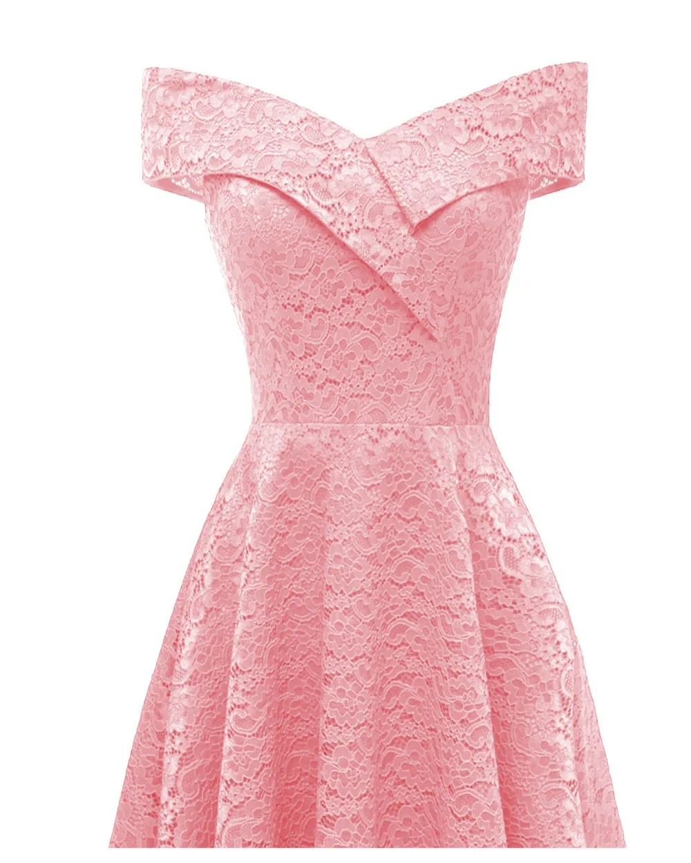 CD1610 # Лодка шеи розовый с коротким кружевное платье подружки невесты Свадебная вечеринка платье для выпускного оптовая продажа свадебное