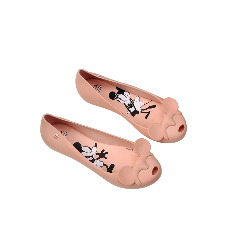 

Mini Melissa Mel Ultragirl Original Mickey Minnie Women Jelly Sandals 2018 Women Sandals Melissa Jelly Shoes Soft Bottom