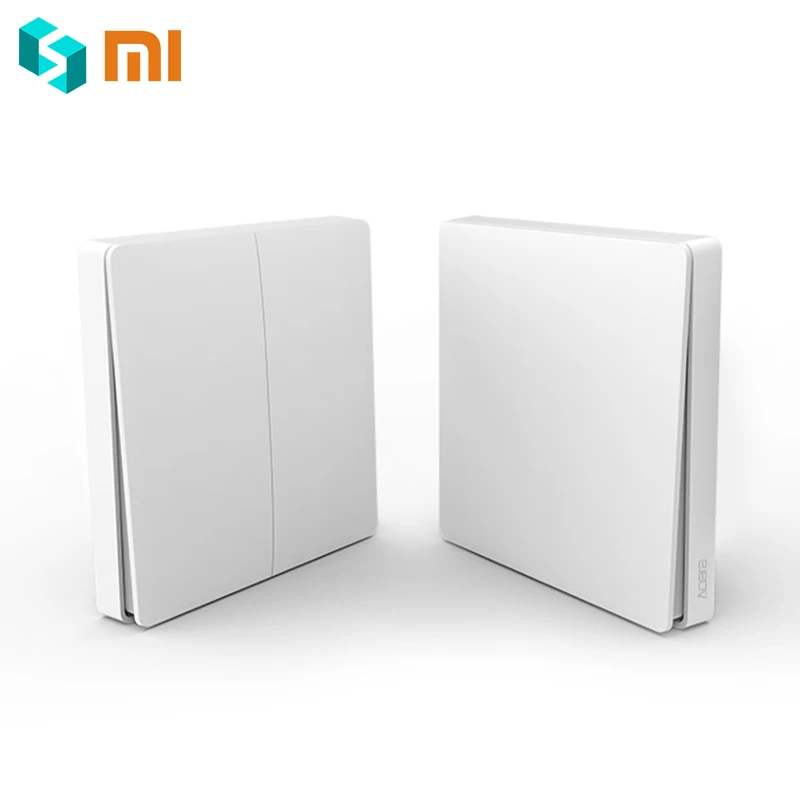 Original Xiaomi Mijia Aqara Wall Switch Zigbee Version Smart Light Control Wireless Key Mihome Remote APP | Электроника