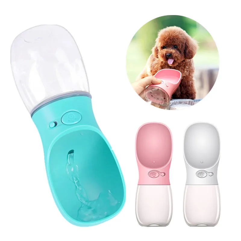 350/550ml Portable Pet Dog Water Bottle Outdoor Cat Dog Feeding