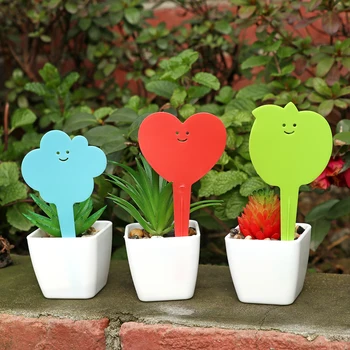 

20Pcs Plastic Nursery Pots Tag Plant Markers Labels Seeding Tag Garden Decoration