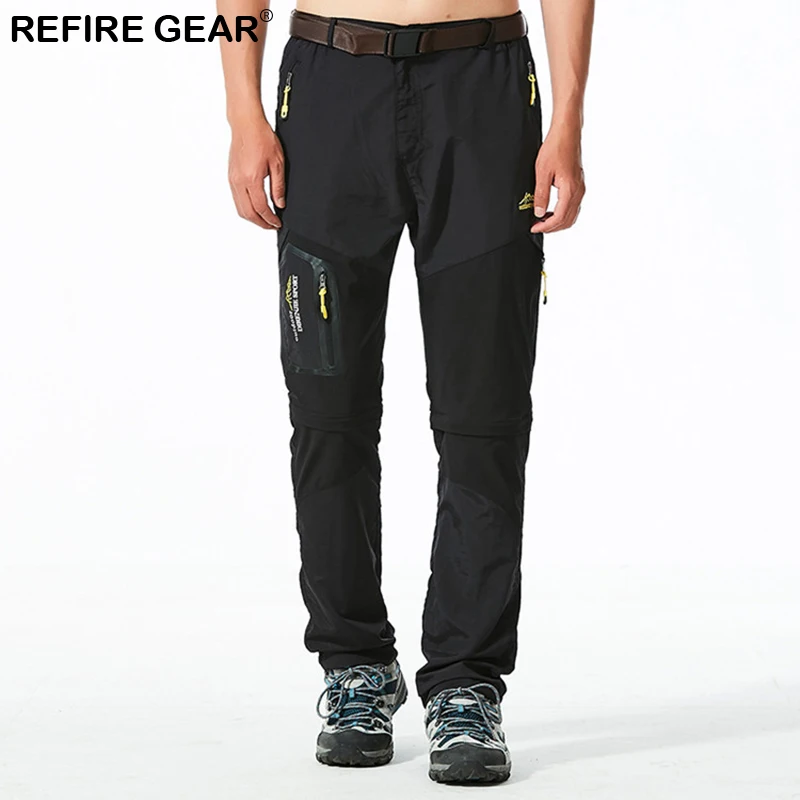 ReFire Gear 2018 новые спортивные штаны для мужчин съемные быстросохнущие тактические
