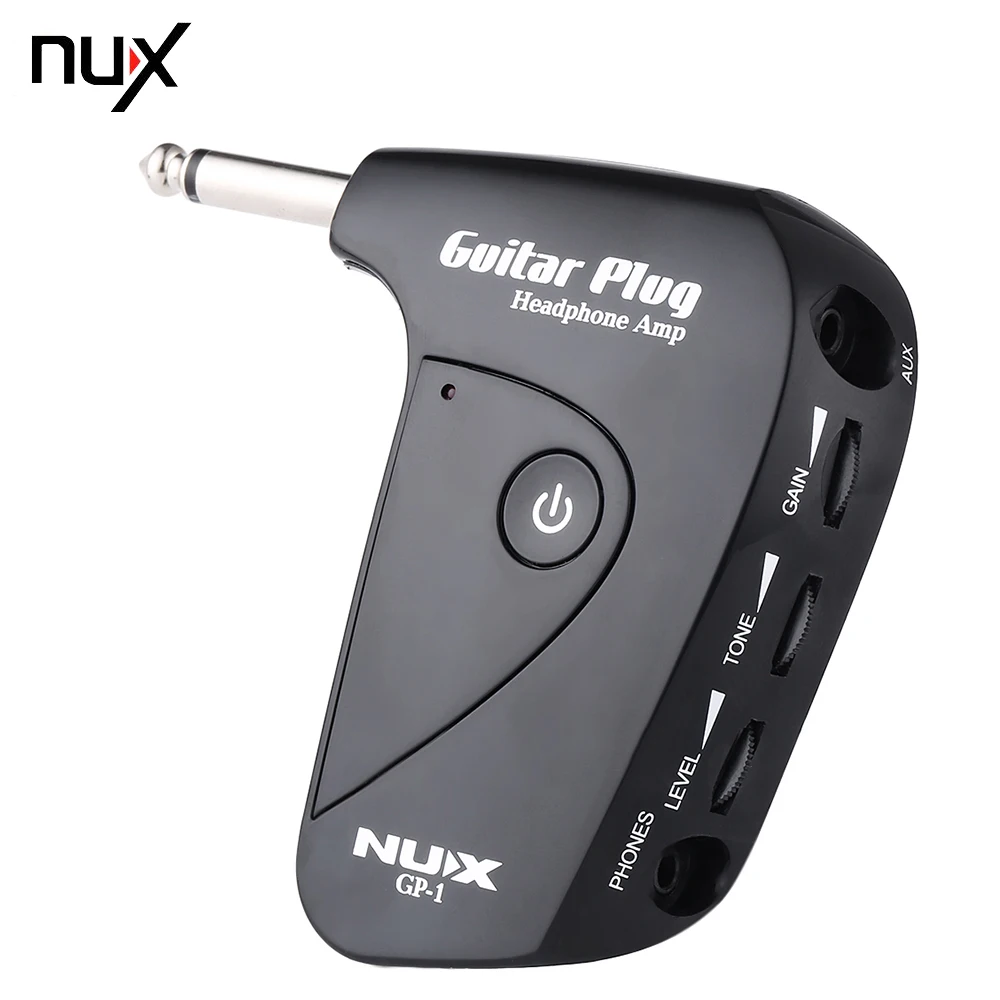 NUX GP-1 электрогитарный усилитель мультиэффектов гитарная педаль разъем усилитель для наушников Встроенный эффект искажений аксессуары для гитары