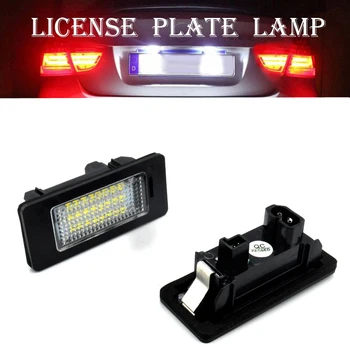 

1 Pcs Car LED License Plate Light Lamp 6500K for BMW E81 E82 E90 E91 X1 X5 X6 NJ88