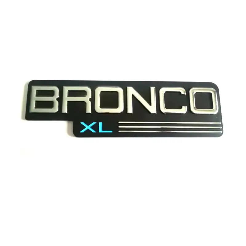

ABS BRONCO XL Auto Emblem Badge Sticker Embleme