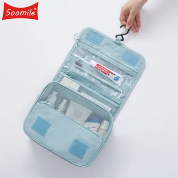 

2020 Hanging Foldable Travel Bag Women Men Cosmetic Bags for Makeup Toothpaste Toiletry Toothbrush Towel High Capacity Luggage