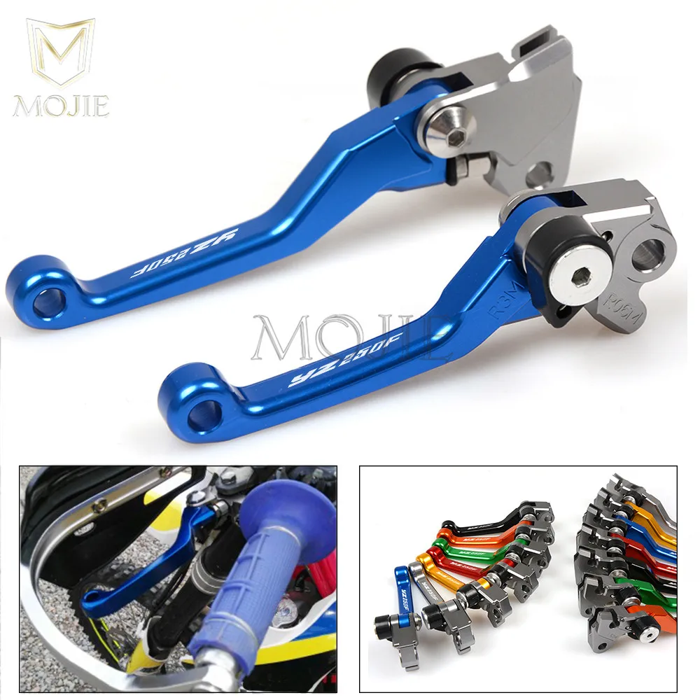 Для Yamaha YZF250 YZF 250 YZ 250 F YZ250F- Мотоцикл CNC Pivot сцепные рычаги YZ 250 F YZ250F Байк мотокросс