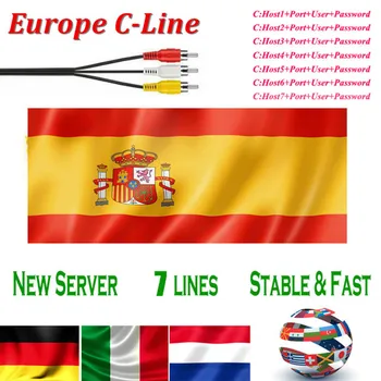 

Europe clines cccam cline for 1 year europe cccams spain work well for dvb-s2 Decoder freesat v7 Gtmedia V8 Nova 6 /7cables