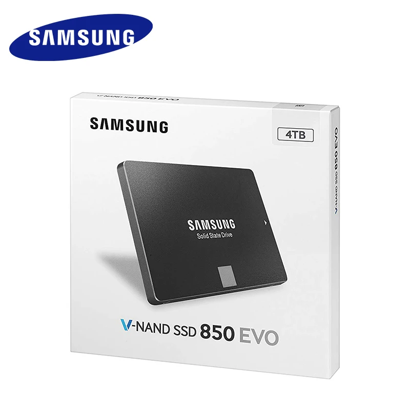 SAMSUNG SSD 4T 850 2,5 дюйма SATA III внутренний SSD 9,5 мм/12,7 мм для настольных ноутбуков SSD