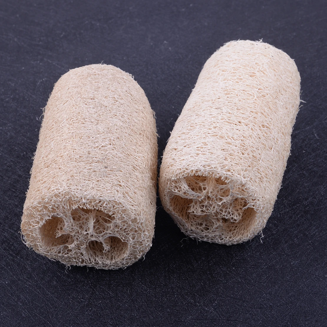 

2X Body Healthy Natural Loofah Scrubber Luffa Household Merchandises Loofa Bath Shower Wash Pot Sponge Towel Bathing
