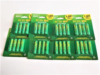 

100% NEW 32PCS 1.5V 1.6V Ni-Zn AA Rechargeable Battery 2500mWh