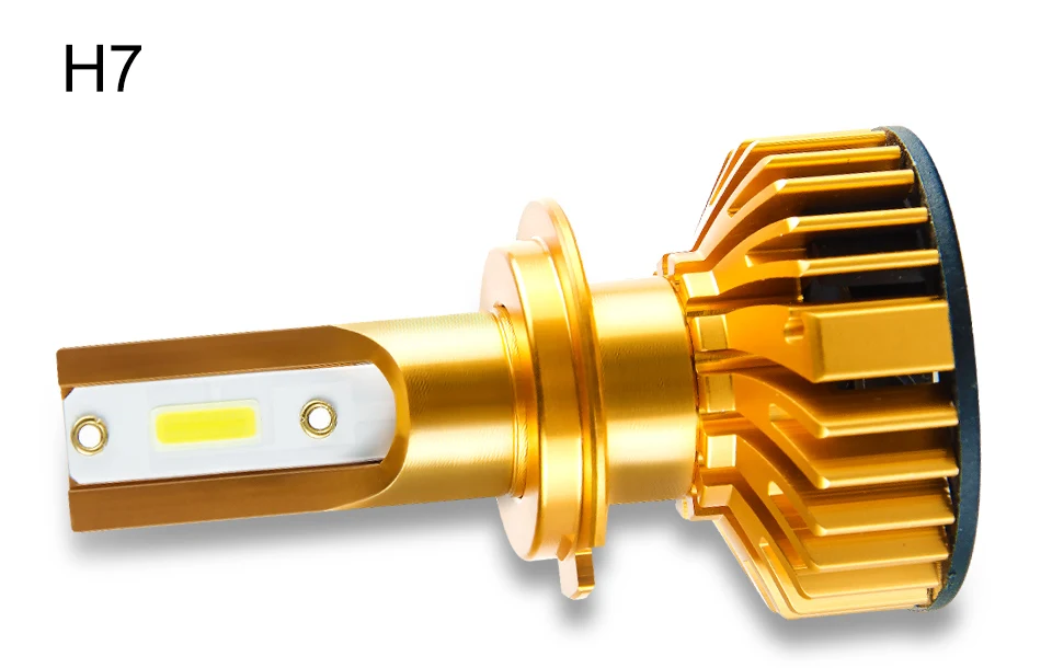LED H7 ampoule Canbus Car headlight H4 H1 H11 H8 9005 9006 Hi Lo Beam araba aksesuar auto 12V 24V DOB 10000LM 72W With decoder (10)