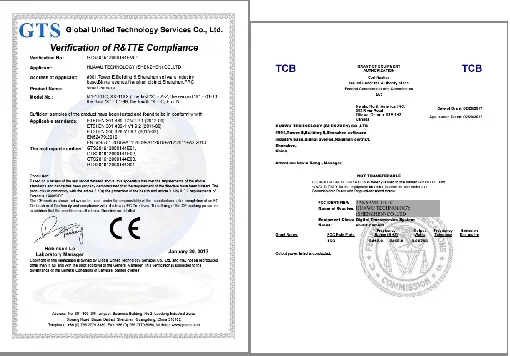 certificates